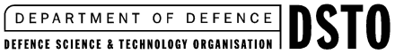 Defence Science & Technology Organisation (DSTO)