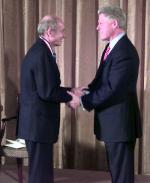 Jim Cronin with Bill Clinton.